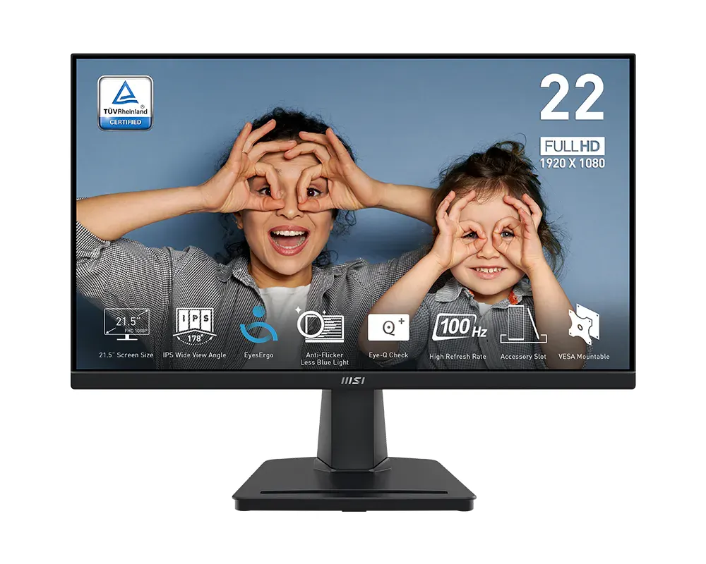 MSI PRO MP225 21.5" IPS 100Hz Monitor