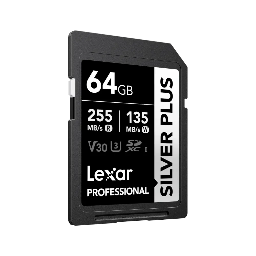 Lexar Professional SILVER PLUS SDXC UHS-I Card 64GB – image 3