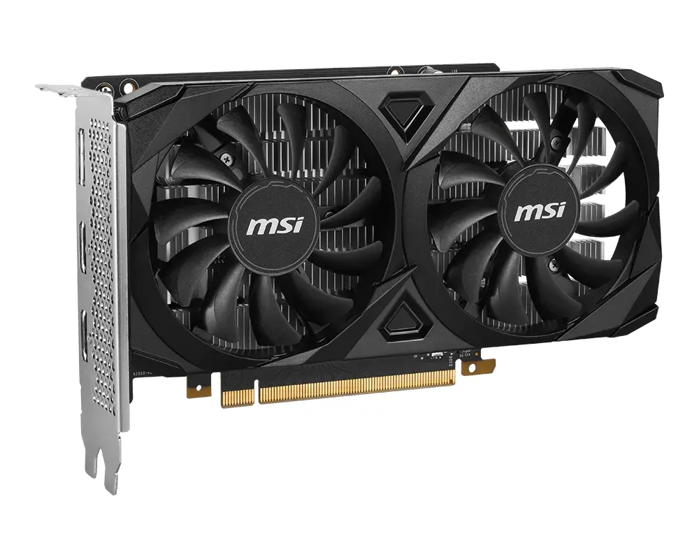 MSI GeForce RTX 3050 VENTUS 2X 6G OC 6GB GDDR6 Graphics Card – image 3