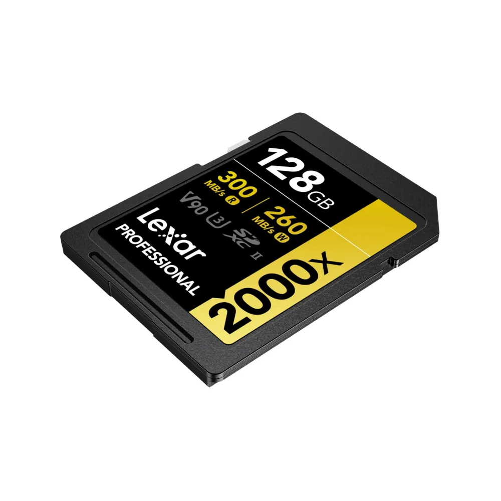 Lexar Professional 2000x SDXC UHS-II Card GOLD Series 128GB – image 4
