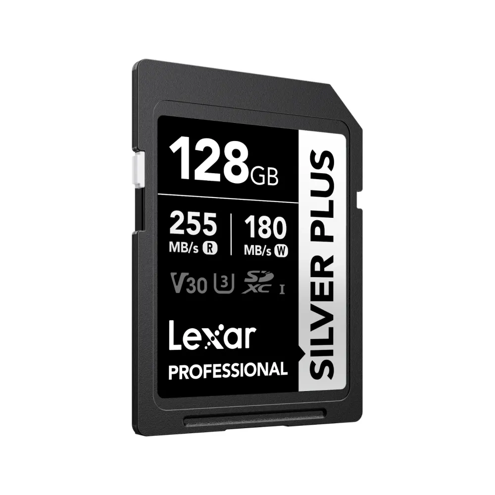 Lexar Professional SILVER PLUS SDXC UHS-I Card 128GB – image 3