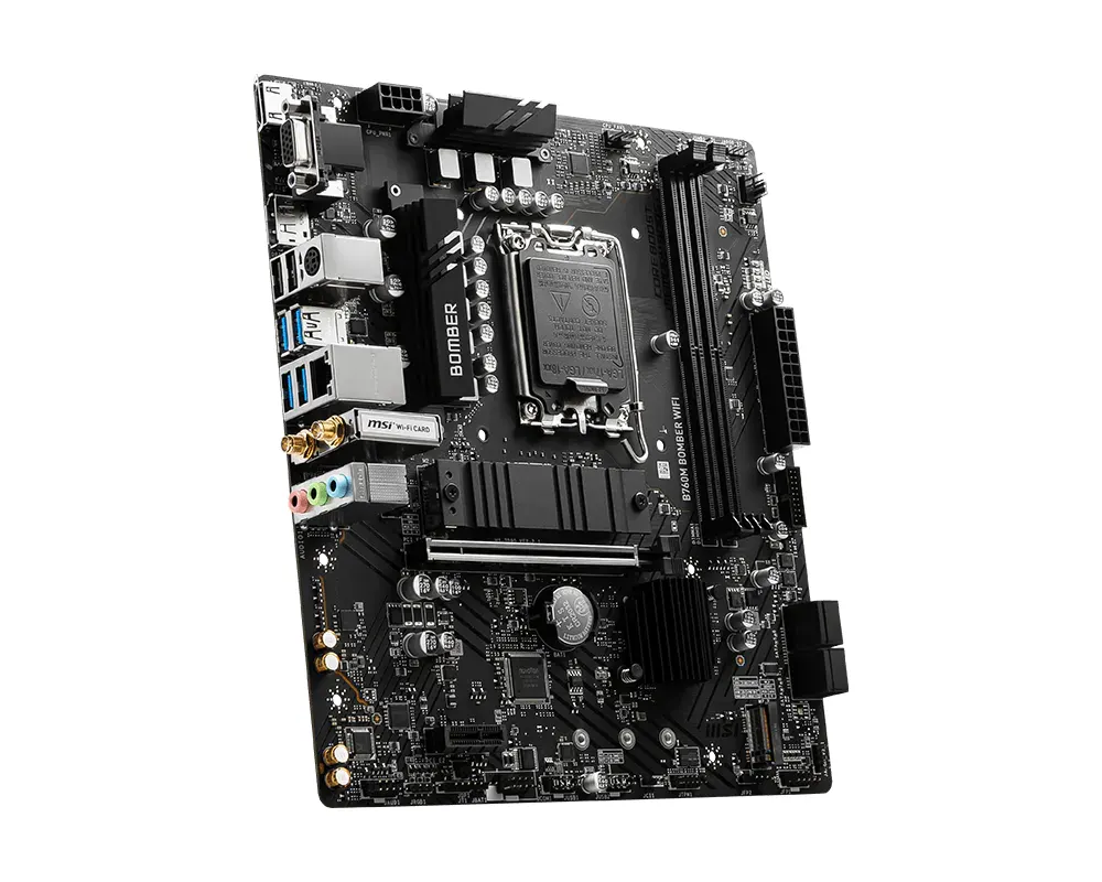 MSI B760M BOMBER WIFI DDR5 Motherboard – image 4