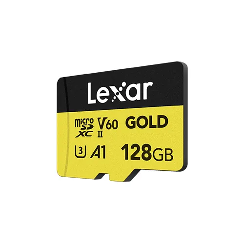 Lexar Professional GOLD microSDXC UHS-II Card 128GB – image 2