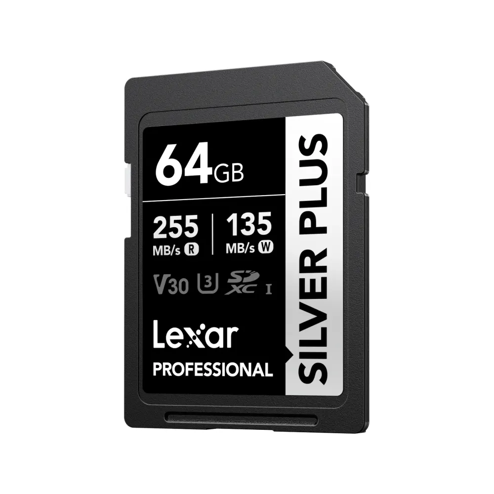 Lexar Professional SILVER PLUS SDXC UHS-I Card 64GB – image 2
