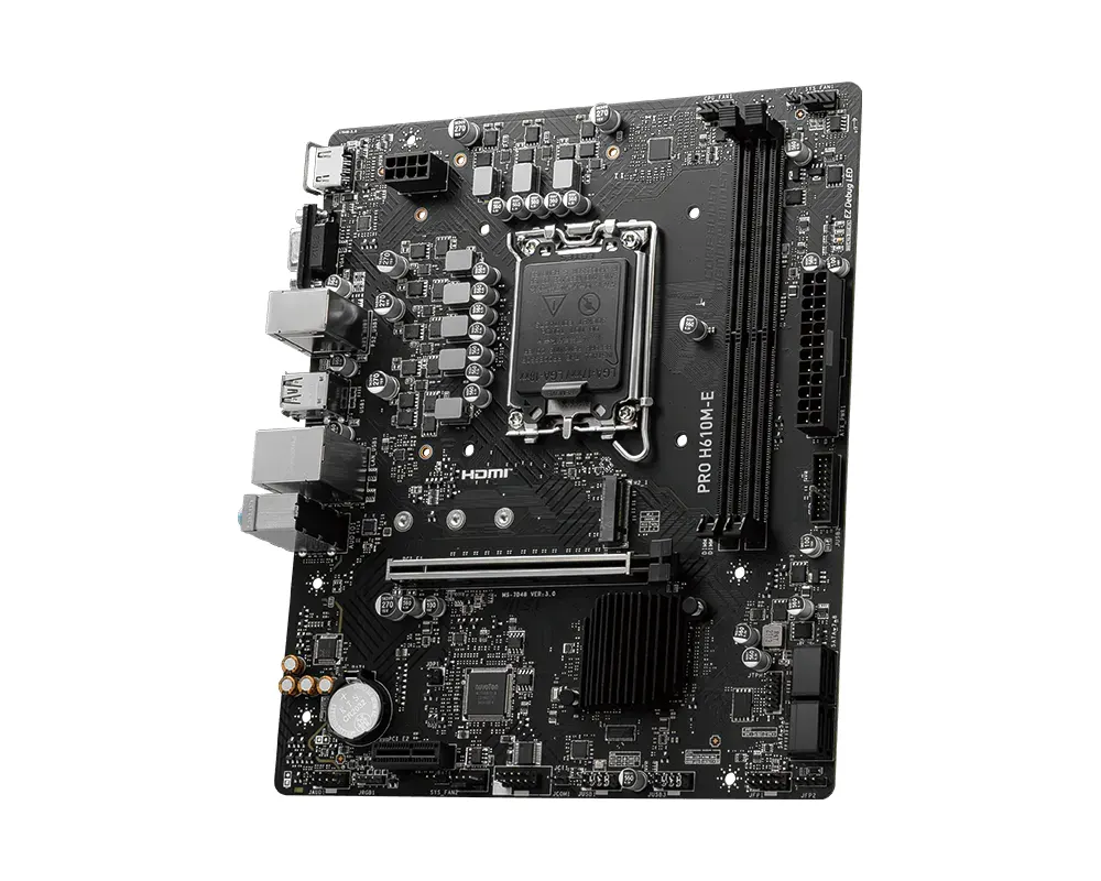 MSI PRO H610M-E DDR5 Motherboard – image 3